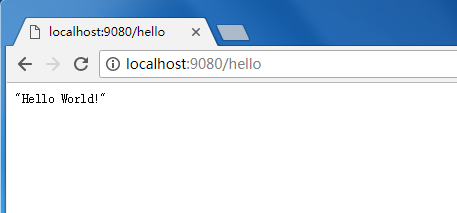 输出hello截图